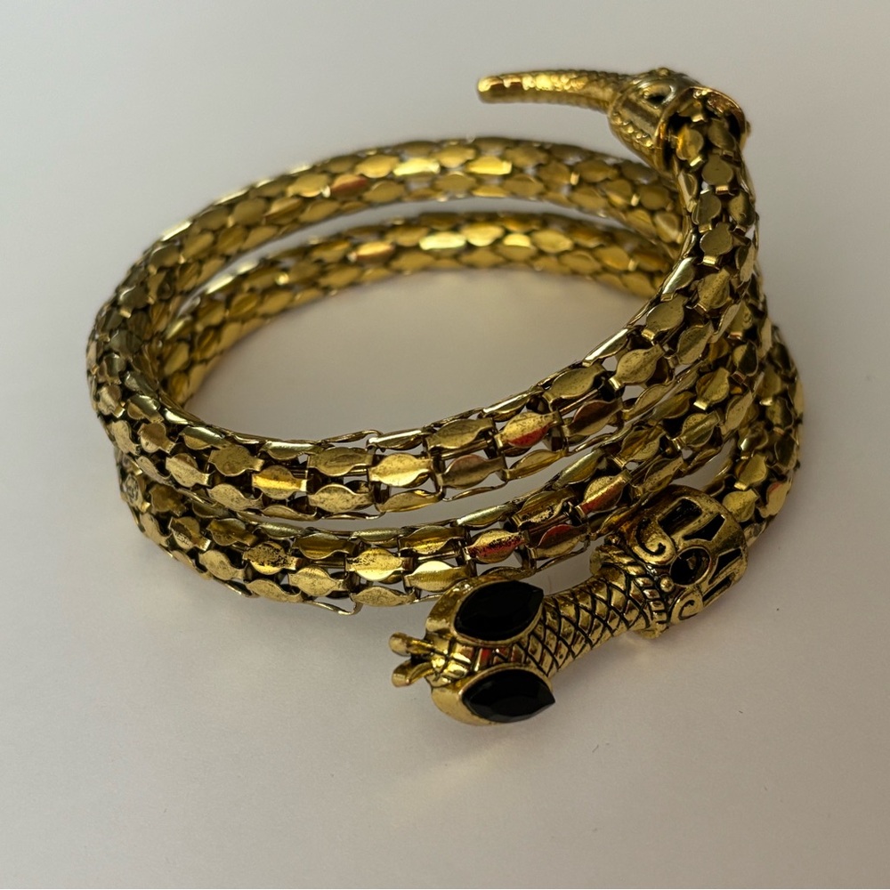 Gold Egyptian/Goddess *Costume* Snake/Asp Arm Wrap